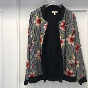 Faith and Joy floral summer jacket